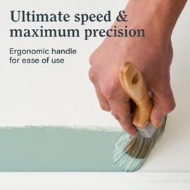 Lick Bamboo 5 Pack Paint Brush Set – Sustainable, Eco Paint Brushes, Small & Large Brushes, Gloss, Varnish, Emulsion, Paint Brush Set for Decorating, Soft Paintbrushes