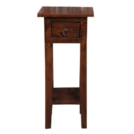 Sunset Trading Cottage Narrow Side Table with �Java CC-TAB1792S-OJ