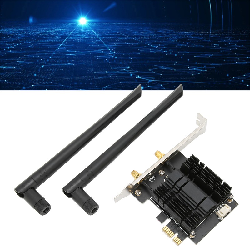 PCIE WiFi Adapter Support AC1300Mbps Bluetooth 4.2 PCIE Wifi Card