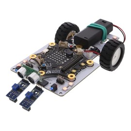 Funduino Calle Robot Chassis Compatible with Calliope Mini V3 - Plug & Play, Includes Sensors and Drive Wheels - Ideal for Programming Projects and School Projects