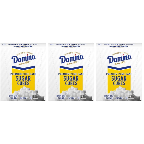Domino Premium Pure Cane Sugar Cubes, 3 LB E-commerce Pack
