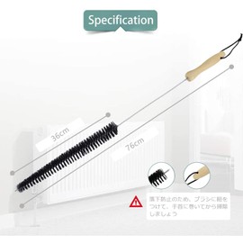 Ligefoy Cleaning Brush, Panasonic, Hitachi, Suitable for Washing Machines, Dryers, Ventilation Brush, Cleaning Brush, Cleaning Brush, Dirt, Dust, Cleaning, Ventilation, Cleaning, Coil Brush, Gap
