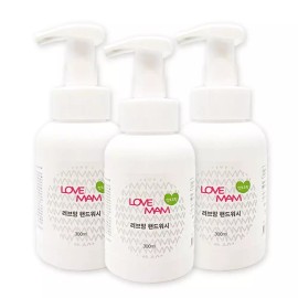 Love Mom 러브맘 핸드워시 300mlx3개 Lovemom Hand Wash 300ml x 3