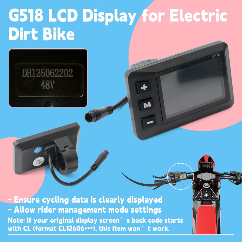 6-Pin Display Screen Compatible with Yozma in 10