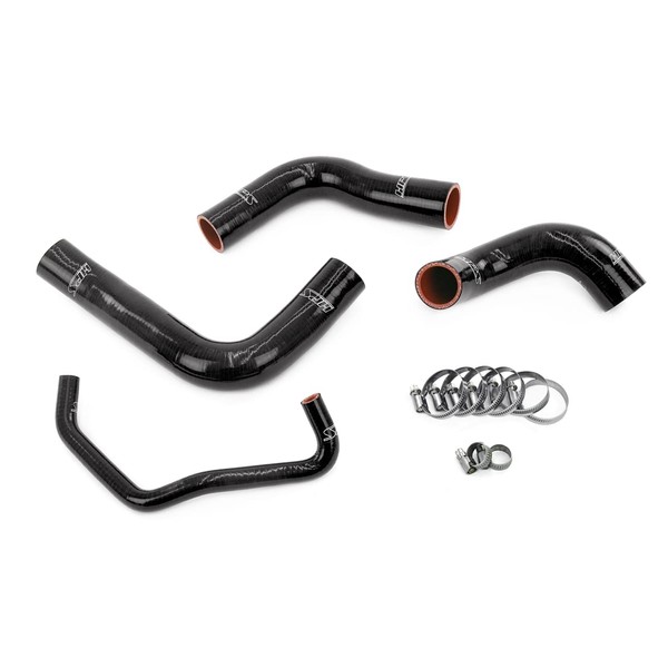 HPS Black Silicone Radiator Hose Kit Coolant Compatible for 2016-2020