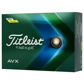 Titleist AVX Golf Balls 2020 - Yellow
