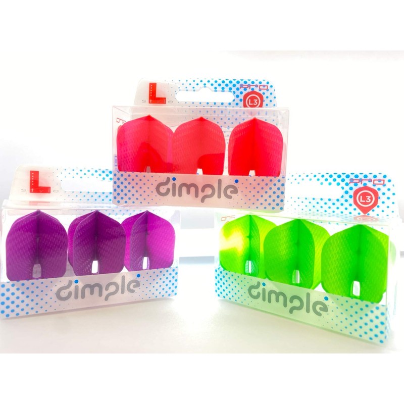 LSTYLE Dart Flights - L3 PRO Forma de hoyuelo: para