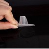 5 Pairs Clear Silicone Thong Sandal Toe Guards Cushions Sandal