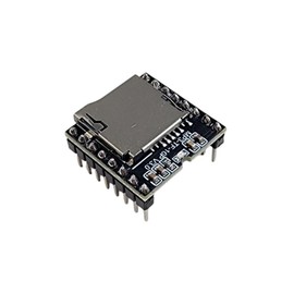 Mini MP3 Player Module for Arduino, ESP32, ESP8266, Raspberry Pi – Compact Audio Playback for DIY Projects, 2-Pack