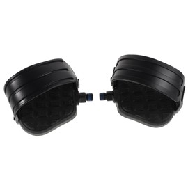 KOMBIUDA 1 Pair Replacement Bicycle Pedals for Indoor Exercise Bike Comfortable Stable and Suitable for Home Gym Workouts Compatible with Mountain Bikes