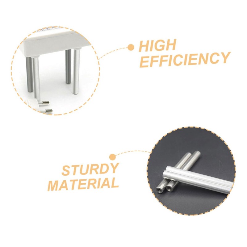 CHILDWEET Water Heater Precision Parts Electrolyzer Replacement Rods Iron Aluminum