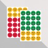 PAPERZIP - Green, Amber and Red Emoji Faces for Marking
