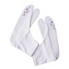 Amemari Women's Tabi Socks, Stretch, Elastic Mouth, Embroidered, Rhinestones, Single