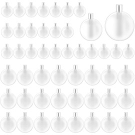 guduling Pack of 50 Toy Noise, Squeaker for Dog Toys, Dog Toy Squeaker, Transparent Squeaker for Sewing Dog, Rattle Balls, Rattle Box for Cat Toy, Animal Supplies (27/35 mm)