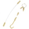 10pcs 4mm Fiberglass Running Wire Cable Electrical Fish Tape Pull