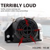 FARBIN Truck Back-up Alarm 105dB 12V-48V Car Reverse Horn BIBI