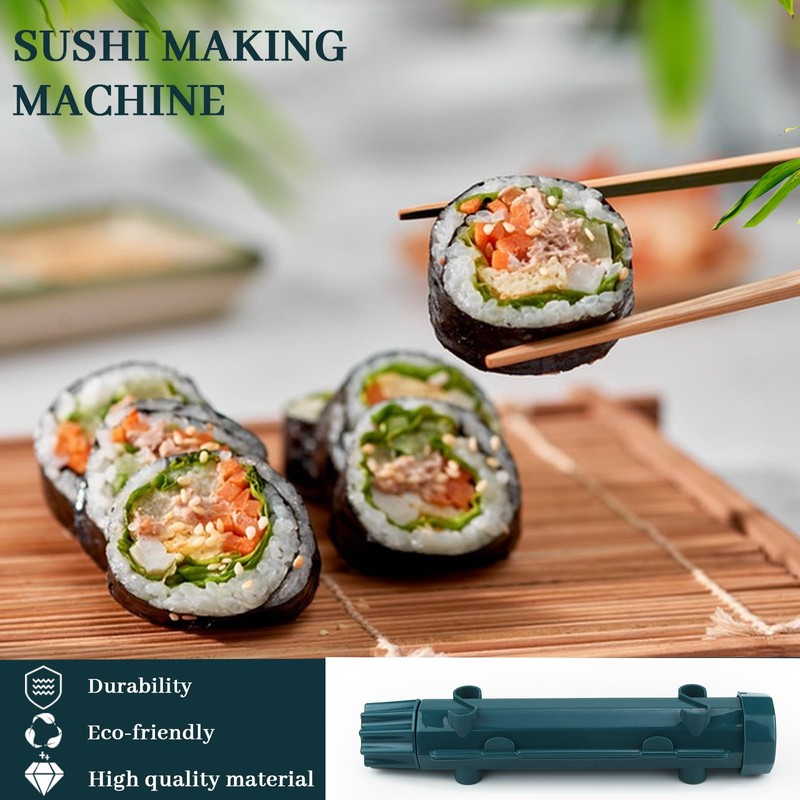 CHRI Sushi Maker Bazooka, Sushi Set to Make Yourself, Sushi