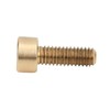 50Pcs Cap Hex Socket Screw Copper Fastener Hardware Tools Industrial