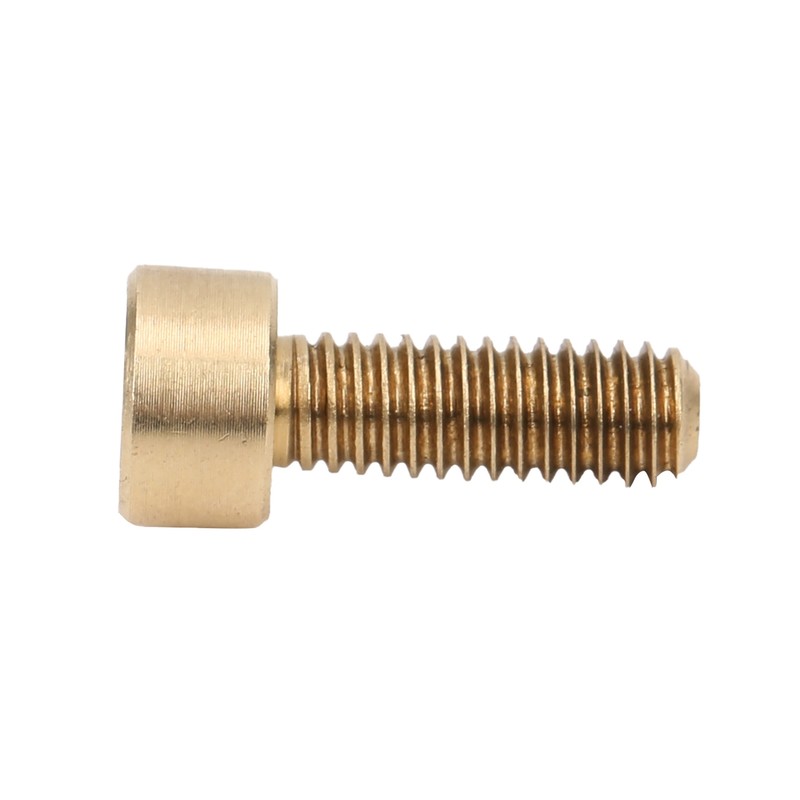 50Pcs Cap Hex Socket Screw Copper Fastener Hardware Tools Industrial