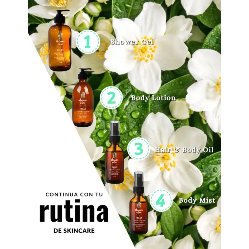 Aceite Para Cabello Cn Aceite Esencial De Jazmin Litsea 60ml
