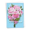 NobleWorks - 1 Happy Graduation Card with Envelope - High