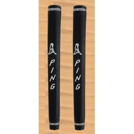 PING Ping Man PP58 Golf Putter Grip Midsize .580" Core 80g Black - MIDSIZE - CORE 580, SET OF 2 GRIP