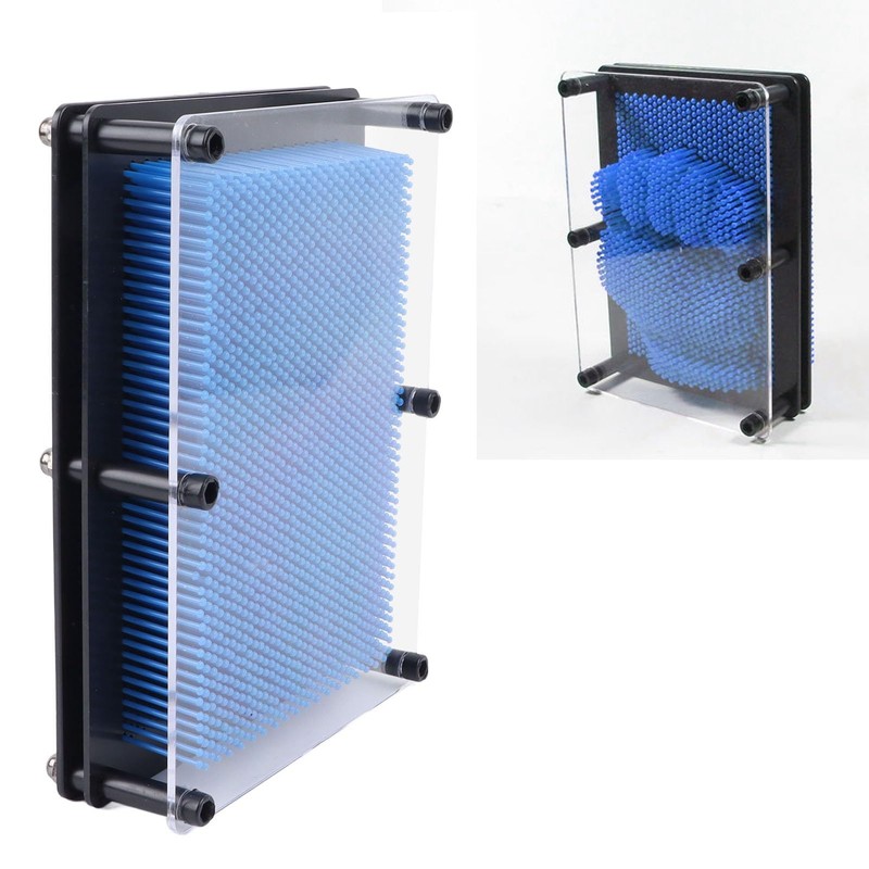 3D Pin Art Board Toys,Enhance Imagination Rectangle 3D Handprint Pinboard