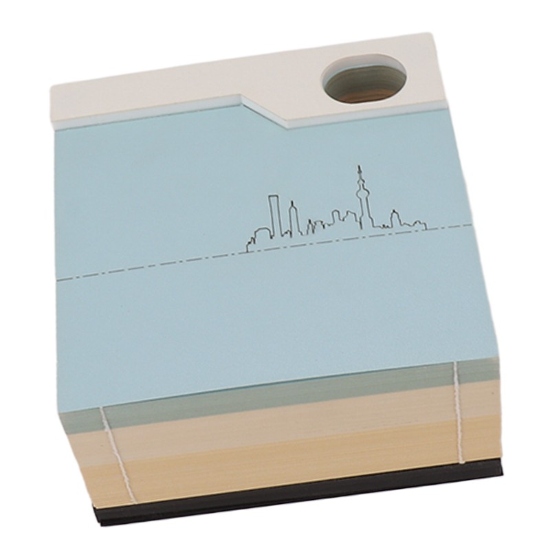 3D Memo Pad Sticky Notes Paper Craft DIY Home Decoration