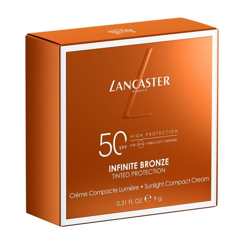 Lancaster Infinite Bronze Tinted Protection Sunlight Compact Cream SPF50 9
