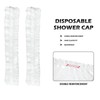 JOOTUEPO Pack of 100 Disposable Shower Caps, Plastic Shower Caps,