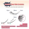 Cat Eyelashes Natural Eye Lashes 12mm False Lashes Wispy Thin