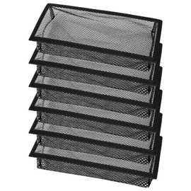 KeeTidy Floor Vent Screen Net, 4" x 12" Air Vent Screen Filter Mesh Catches Toys Snacks Pet Hair and Pet Food, Keeps Bugs Out for Home, 6 Pack