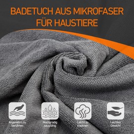 Small Dog Bathrobe, Dog Bathrobe, Small Dogs, Dog Bathrobe, Dog Bathrobe for Small Dogs, Bathrobe for Dogs, with Velcro Fastening, Good Water Absorption Effect (XS Size)