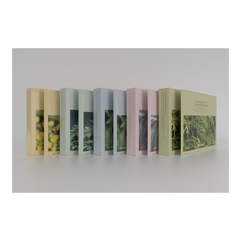 Self-produced products Oil Bio Cellulose Mask Pack Artemisia / Chrysanthemum
