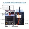 PLASMARGON Plasma Cutter HF DC 55A Inverter 110/220V Cutting Machine