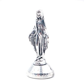 CENPEK 5pcs Blessed Virgin Mary Our Lady of Lourdes Statue Religious Ornament Figurine 5 cm