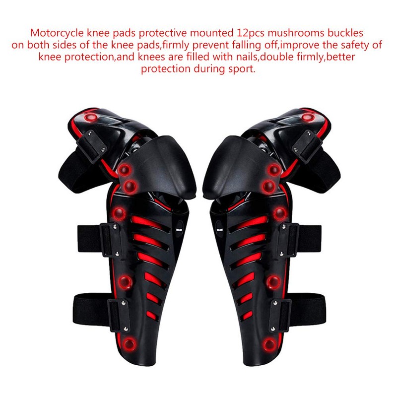 Outigu Knee Pads, Motorcycle Knee Protective Knee Shin Guards, Adjustable