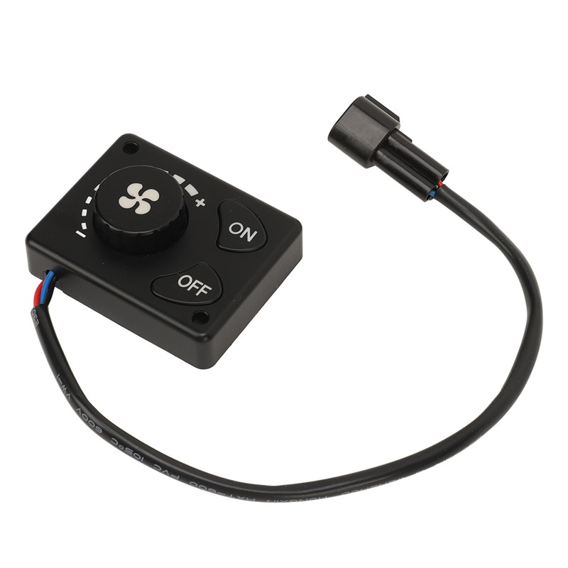 DC12V 24V Parking Heater Controller Knob Switch 3 Pins Port