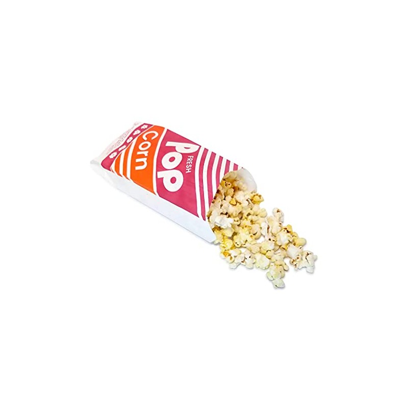 1 Oz Popcorn Bags. Pack of 125 Count