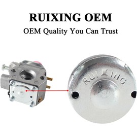 WS2200 Carburetor for Craftsman WC2200 WS210 CMXGTAMD25CC CMXGTAMD25SC 41AD25CC793 WC210 41AD25SC793 25cc 27cc String Trimmer Weed Eater (Ruixing OEM Part)