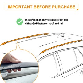 Autekcomma Heavy Duty Roof Rack Crossbars Replacement for 2007-2025 Toyota 4Runner,Anti-Corrosion,Aircraft Aluminum Black Matte with Anti-Theft Locks (ONLY FIT Original EXISTING Side Rail)