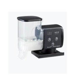 Automatic Fish Feeder, Fish Food Dispenser Aquarium Tank Adjustable Timer for Holiday Vacation Weekend (LD-Black)