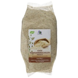 Avitale Whole Psyllium Husks from India, 99% Purity, Rich in Fibre, Packed in Germany, Pack of 1 (1 x 500 g)