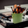 LELE LIFE Retro Barrel Pen Holder with 2 Handles, Metal