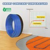 Electric Heated Floor Cable Underfloor Heating System Kit with Cable