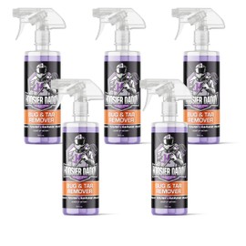 Hoosier Daddy 16oz Car Bug & Tar Remover - Fast-Acting Formula Dissolves Tough Bugs, Tar, & Sap - Easy Spray-On, Wipe-Off Solution for a Spotless Polished Finish(5-Pack)