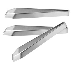 STOBAZA 3Pcs Tweezers for Cooking Precision Tweezers for Fish Bone Pig Hair Meat Removal Dishwasher Safe User Friendly Design