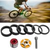 CANSUCC Bicycle Headset Spacer Set with Stem Top Cap and
