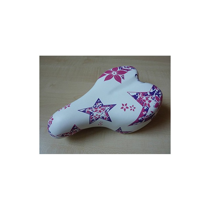 Selle Montegrappa Children's Saddle "OK-GO" White / Pink