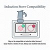London Sip Glass and Stainless Steel Stovetop Espresso Maker Moka
